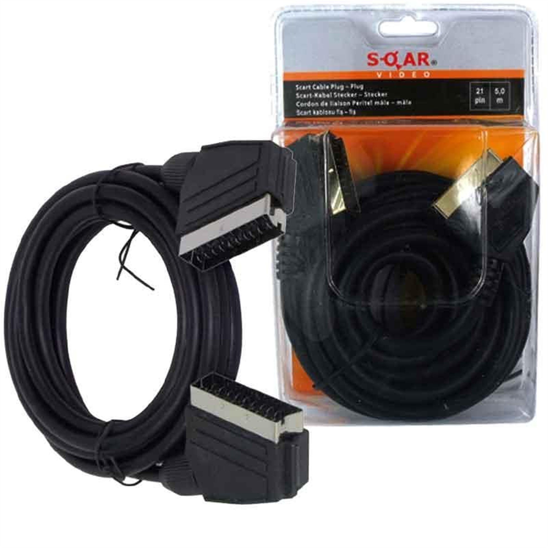 Oem Soar 5 Metre Scart Scart Kablo - Scart Kablolar