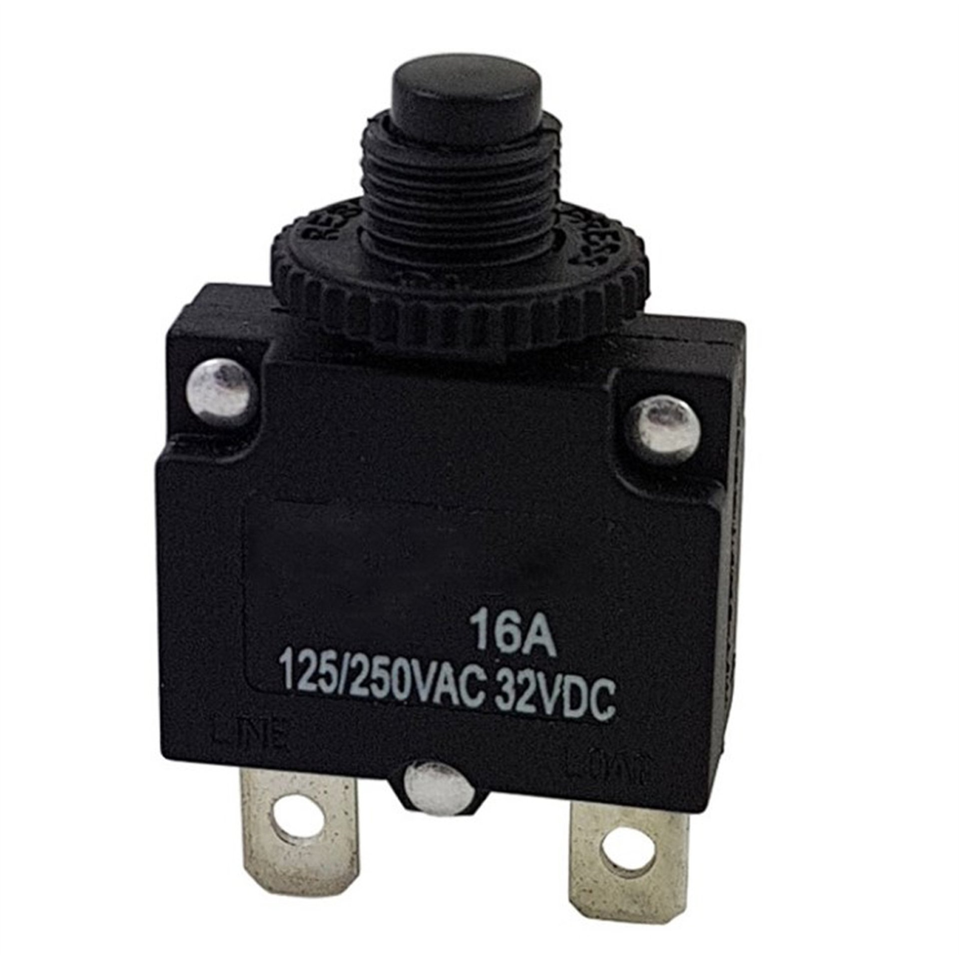 Powermaster St Serisi Termik Resetli 125/250V AC 32 Volt DC 16 Amper Sigorta (IC-271S) - Fiş - Jack - Şase