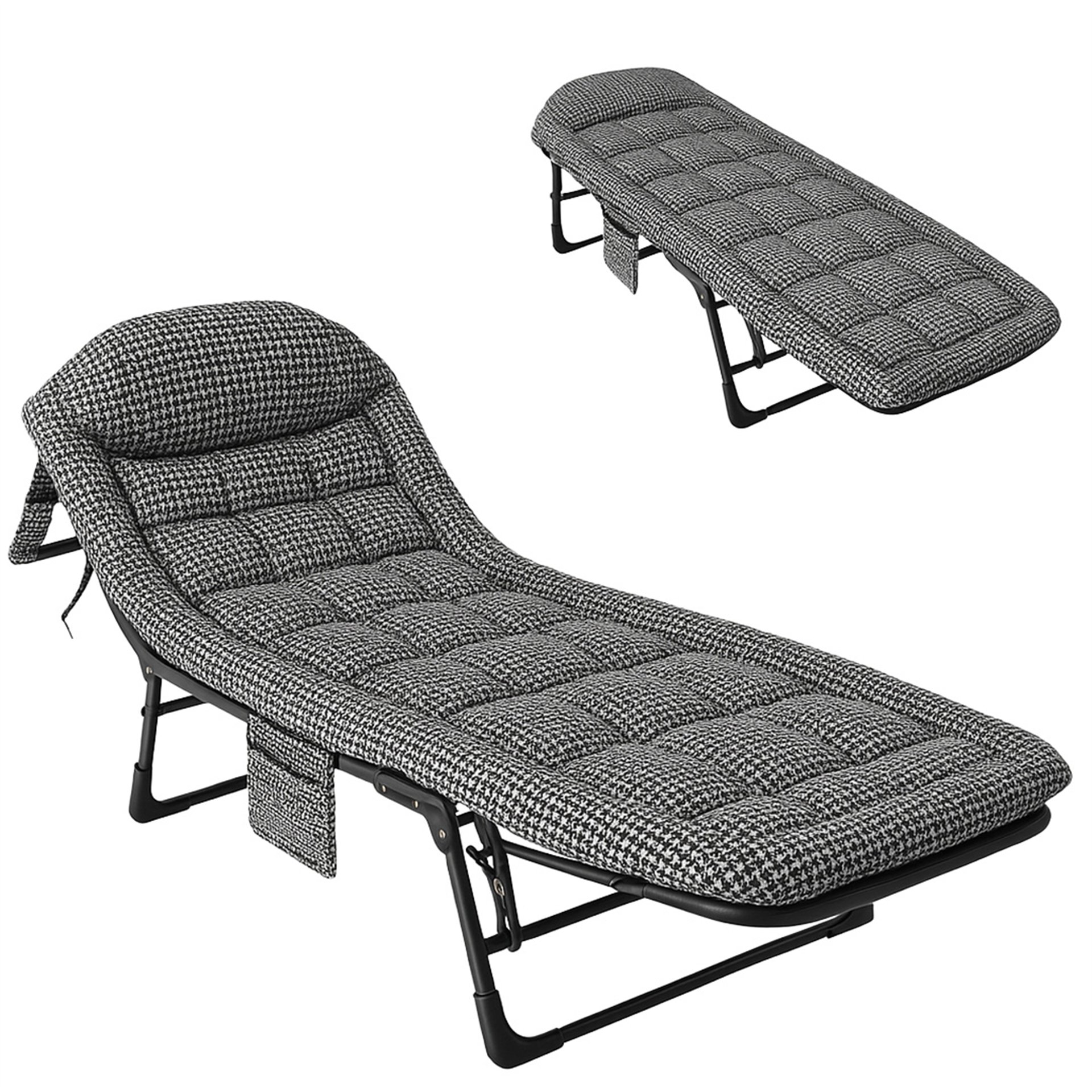 Reyonex Sunup Sn-26975 Taşınabilir Ayarlanabilir 5 Kademe Sünger Kamp Yatak Şezlong (Kazayağı) - Ev ve Yaşam