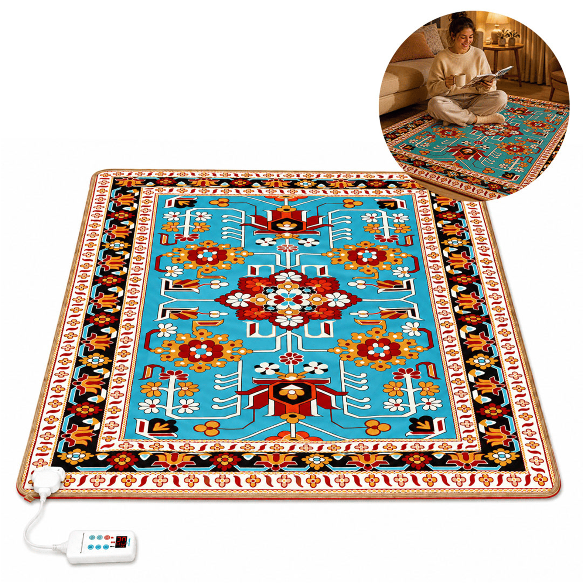 Reyonex Sunup Ty-2*2 1599W 200X200Cm Isıtmalı Pad Halı (Sipariş Geldiğinde Montaj İçin T.Servise Götür) - Ev ve Yaşam