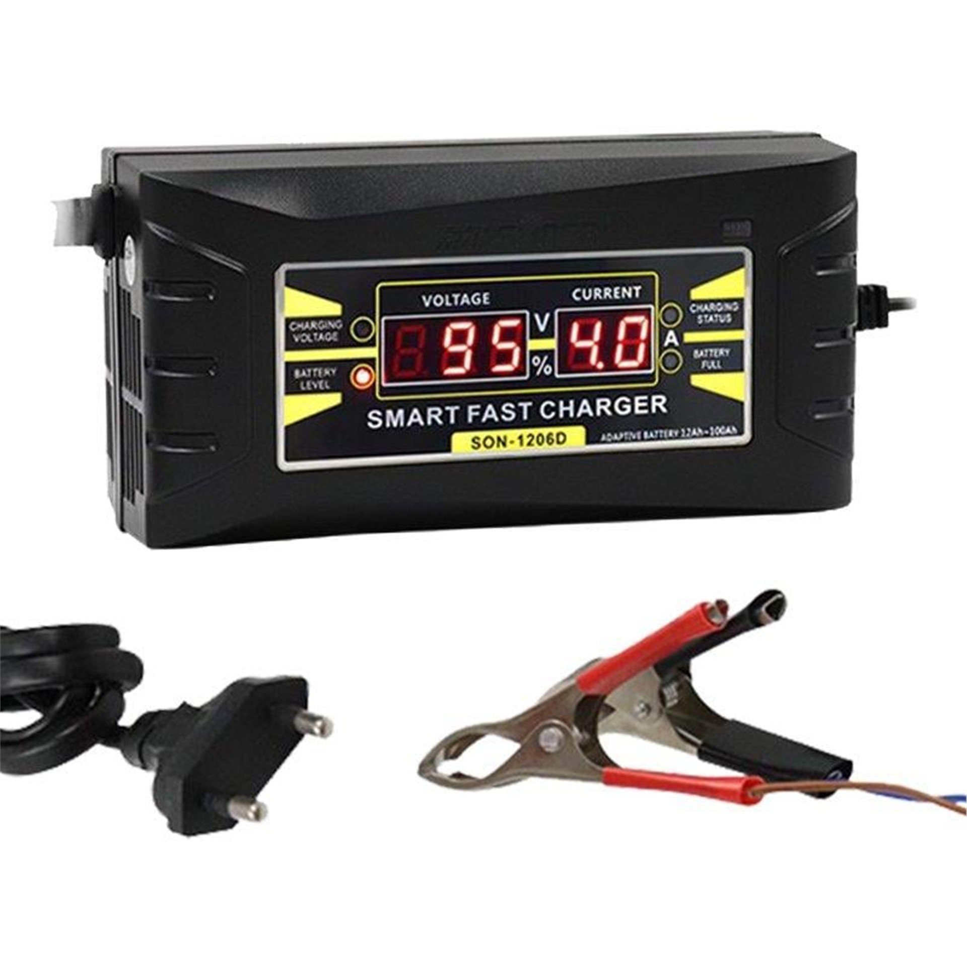 Suoer Suoer SON-1206D 12 Volt Max 6 Amper Akıllı Akü Şarj Cihazı - Adaptörler