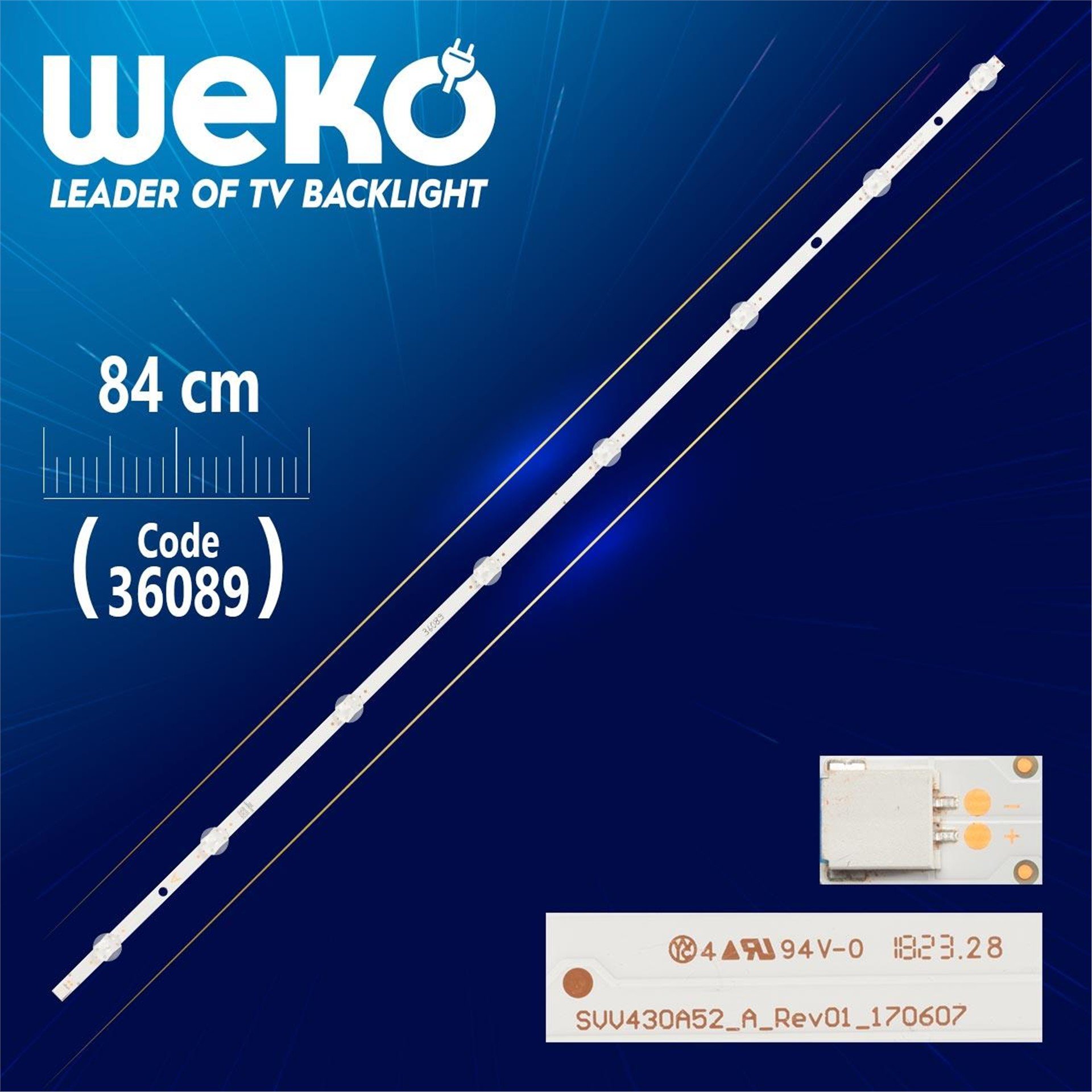 Weko SVV430A52_A_REV01_170607 - 8 LEDLİ 84 CM - Tv Led Bar - Tv Led Bar