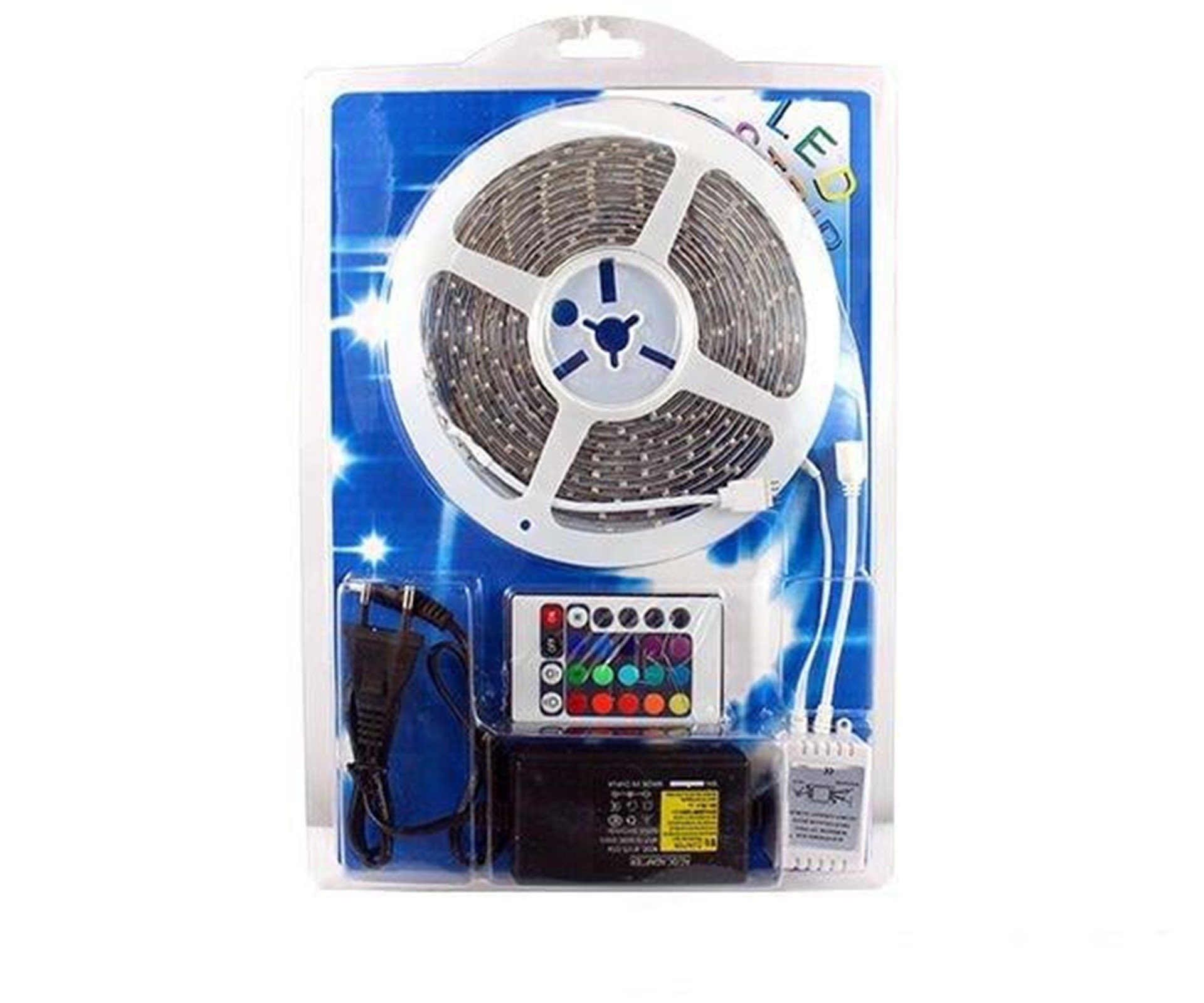 Technomax Technomax Ld-1607 Kırmızı Şerit Led Animasyonlu+Adaptör (5 Metre Fiyatı) - Şerit Ledler