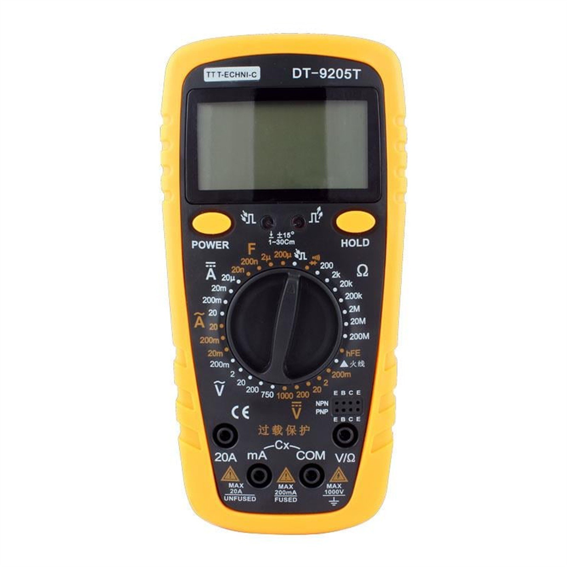 TT-Technic TT Technic Digital Ölçü Aleti DT-9205T - Ölçü Aletleri