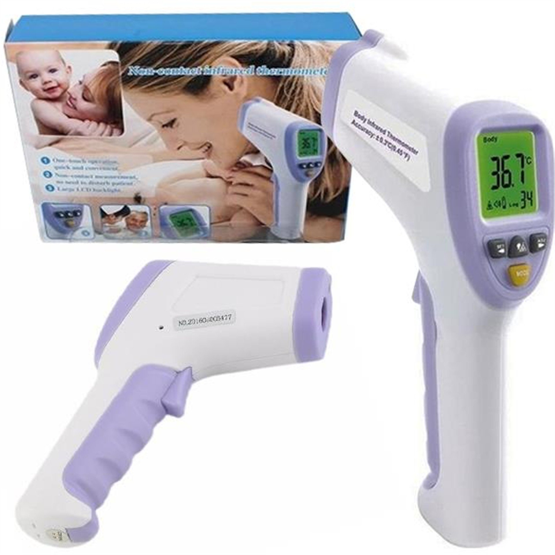 TT-Technic TT-Technic HT-860D Infrared Tıbbi Temassız Termometre - Termometreler