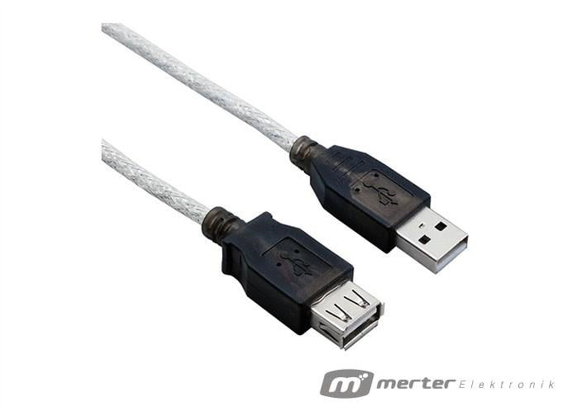 Uptech Uptech Usb205 Şeffaf Am Af Erkek/Dişi 1.5 Metre Usb 2.0 Kablo - Diğer Kablo Çeşitleri