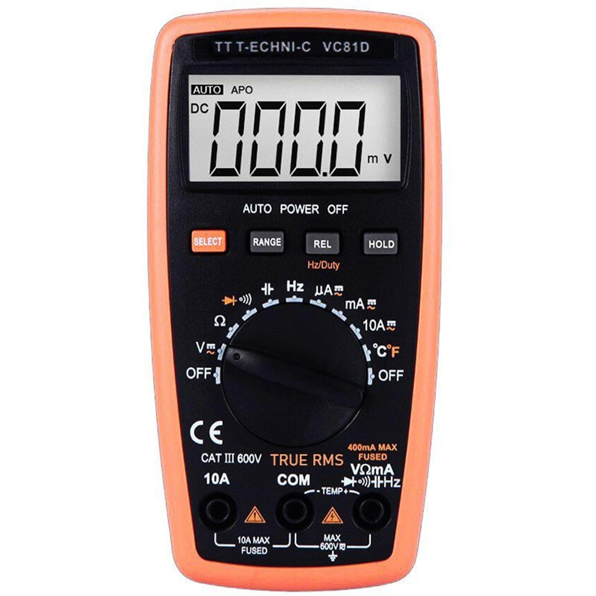 TT-Technic VC 81D Dijital Multimetre Ölçü Aleti TT Technic - Ölçü Aletleri