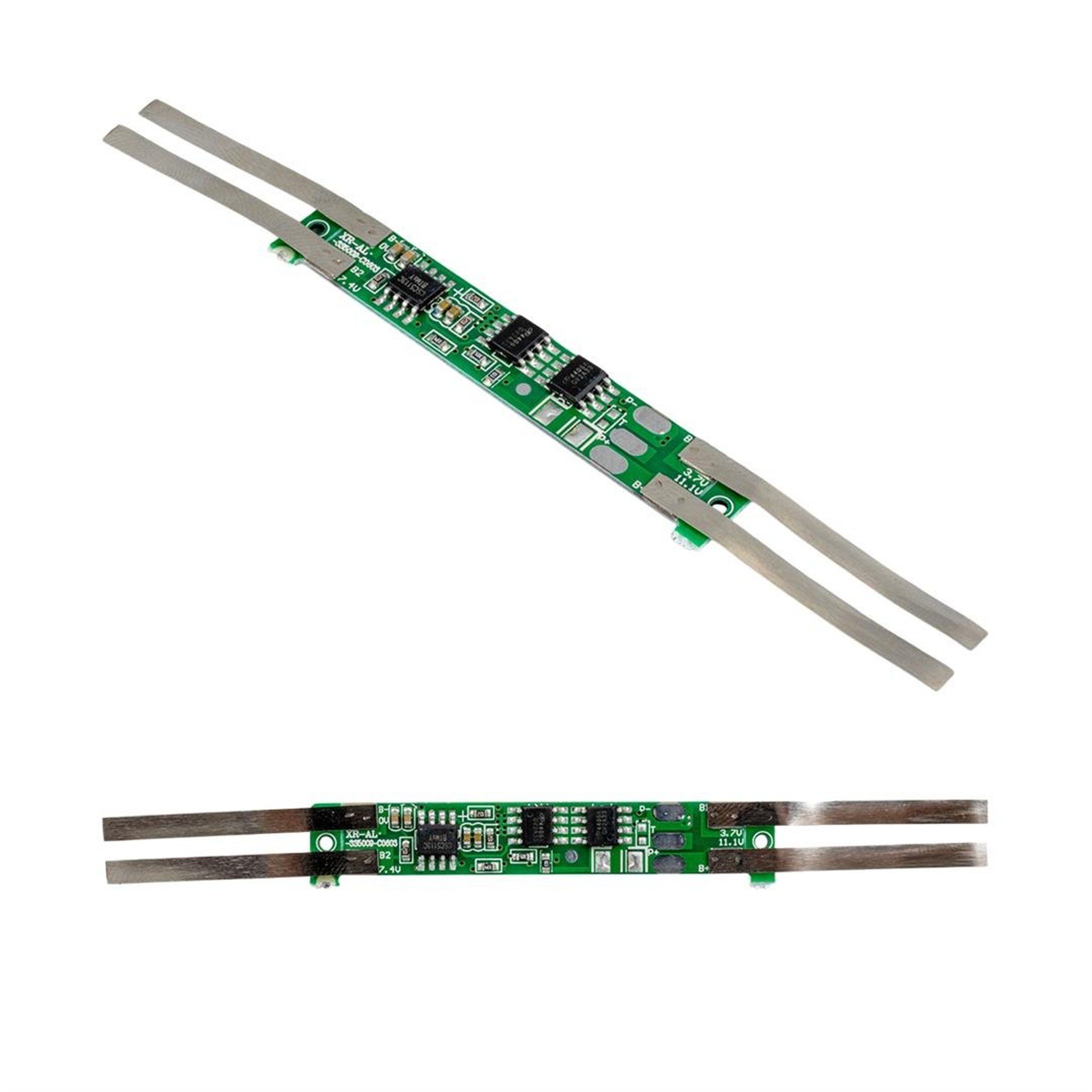 Weko Weko BMS-24029 3S 5A 12.6V BMS Devresi Lityum Batarya Şarj Modülü (50x9x2.5mm) - Pil Koruma Devresi BMS