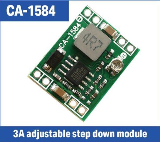 WEKO CA-1584 3A ADJUSTABLE STEP DOWN MODULE UNIVERSAL VOLTAJ DÜŞÜRÜCÜ GÜÇ MODÜLÜ