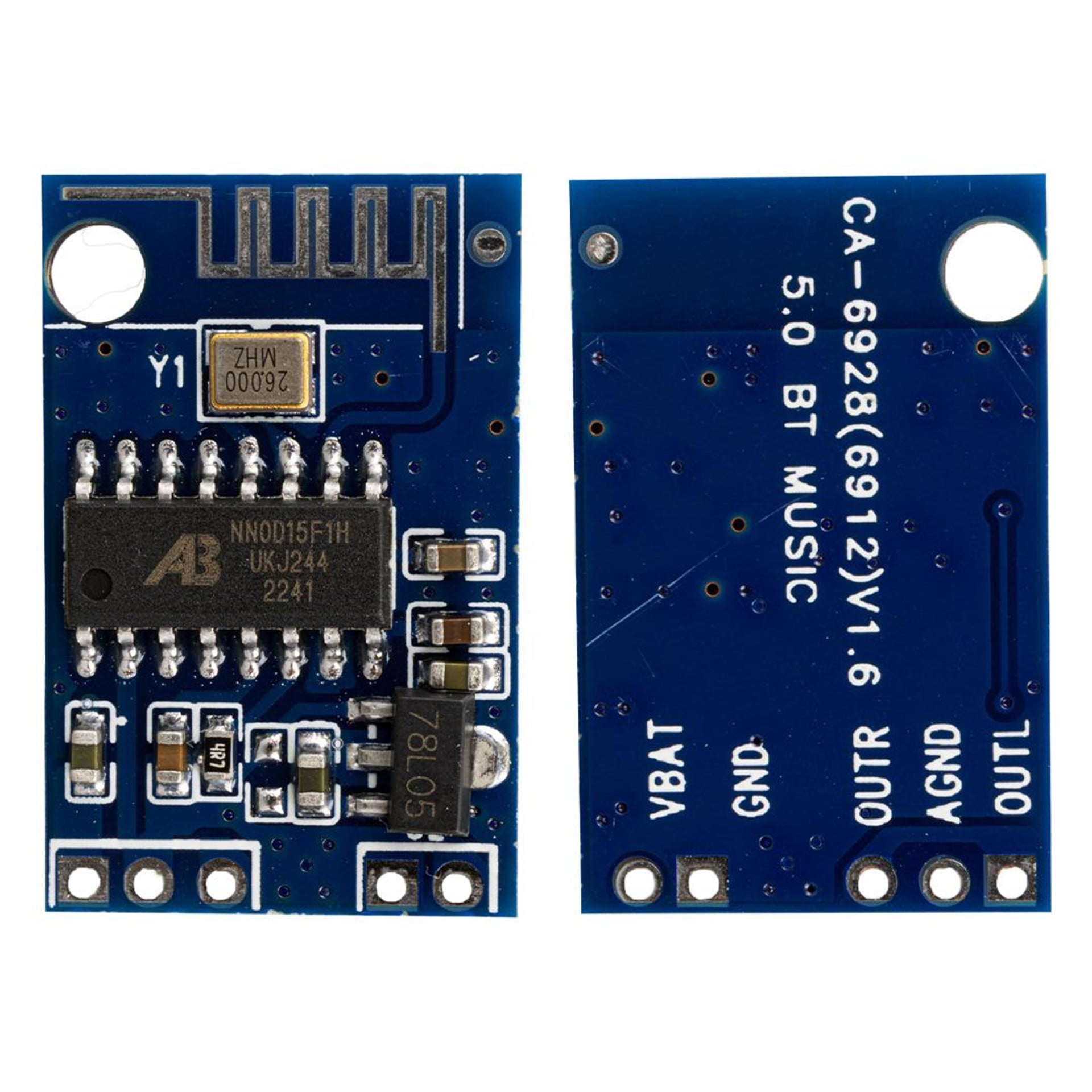 Oem Weko CA-6912V1.6 - 12 Volt Bluetooth Ses Modülü - Tv Tamir Malzemeleri