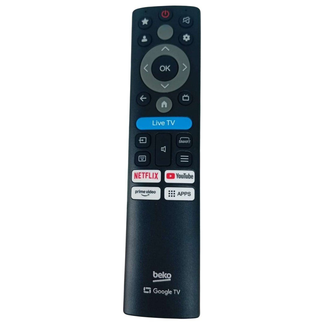 WEKO KL BEKO CRYSTAL PRO NETFLIX -YOUTUBE-APS-PRIME VIDEO TUŞLU SES KOMUTSUZ LCD TV KUMANDA