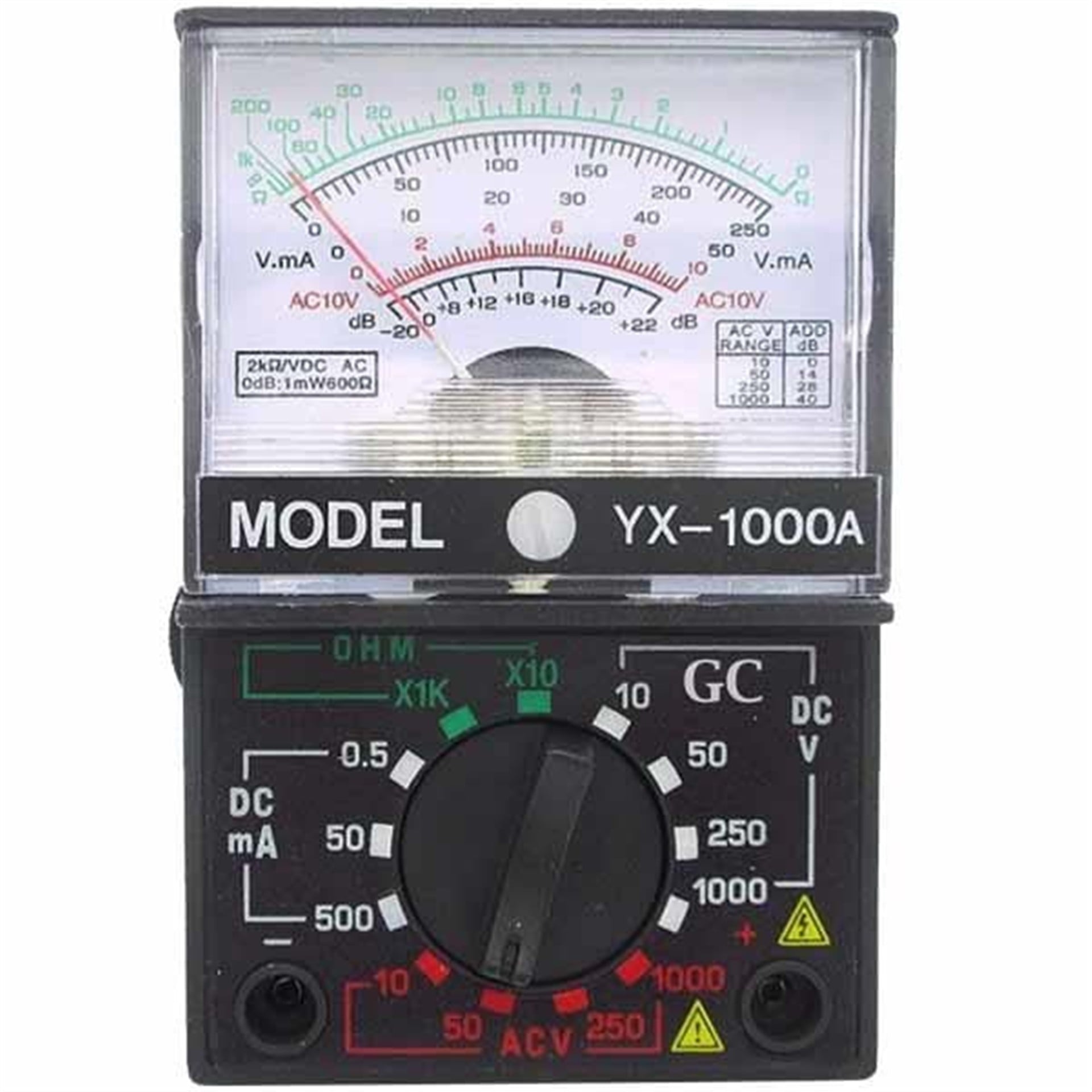 TT-Technic YX-1000A Analog Multimetre TT Technic - Ölçü Aletleri
