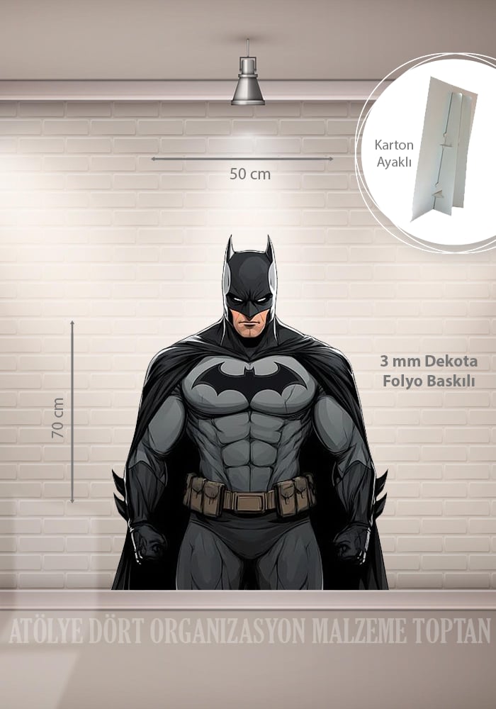 Batman Ayaklı Figür (Pano)
