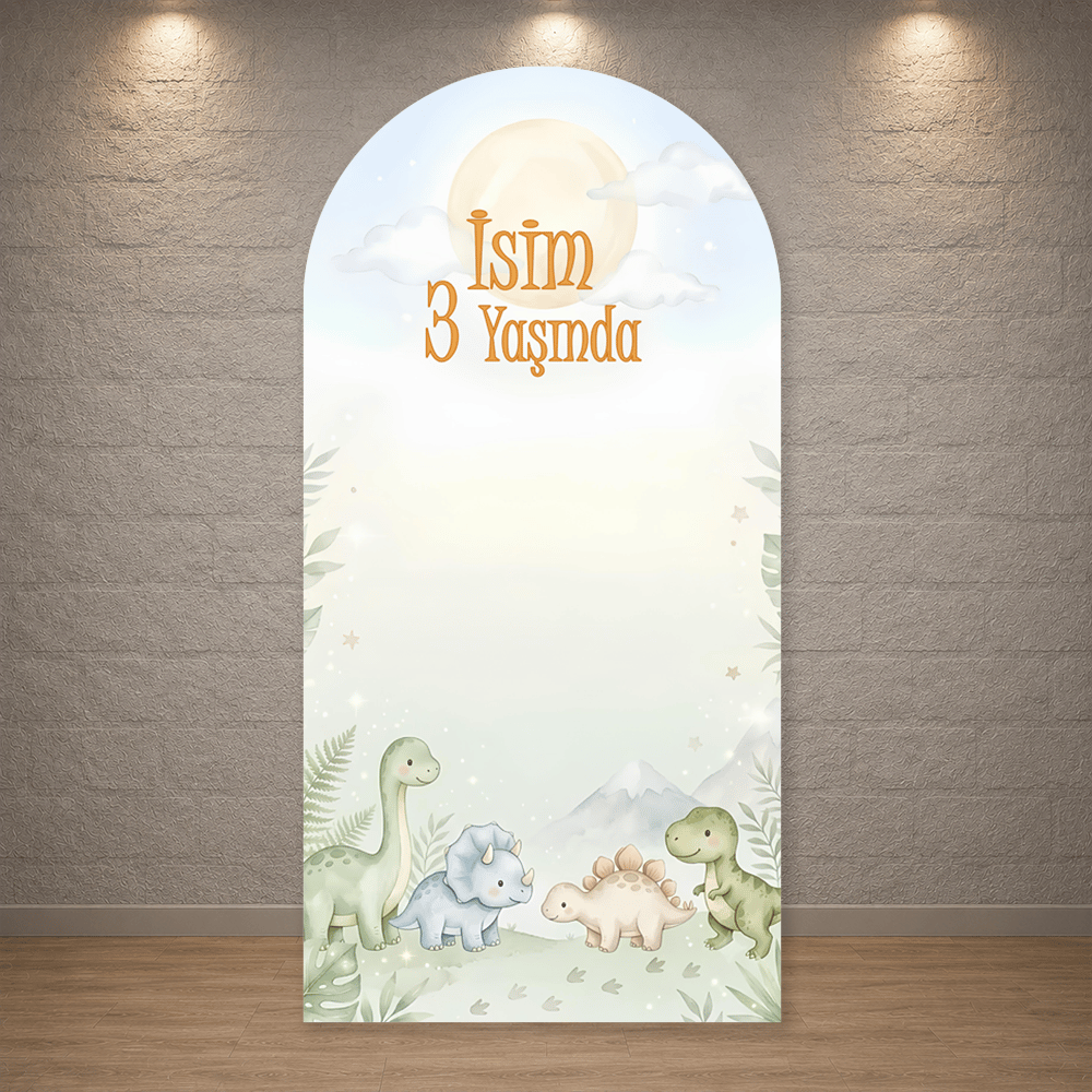 Dinazor Konseptli Arka Fon