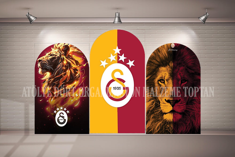 Galatasaray 3lü Arka Fon (Branda)