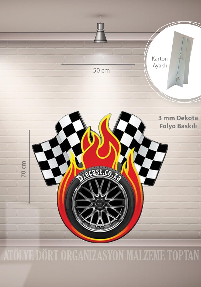 Hot Wheels Ayaklı Figür (Pano)