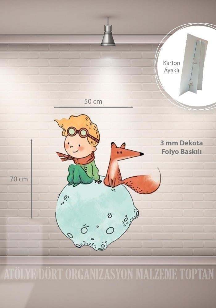 Küçük Prens Ayaklı Figür (Pano)