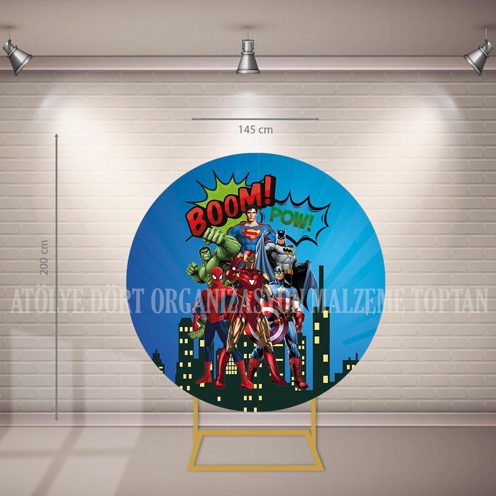 Marvel Çember Kumaş Giydirme