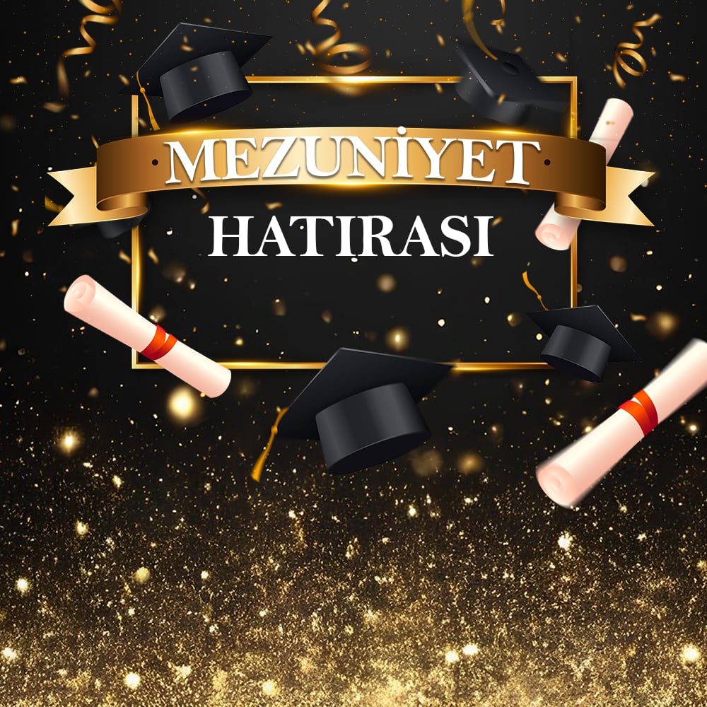 Mezuniyet Arka Fon Brandası 200x200 cm