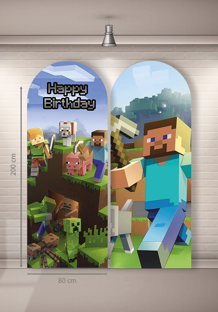 Minecraft 2li Kumaş Giydirme