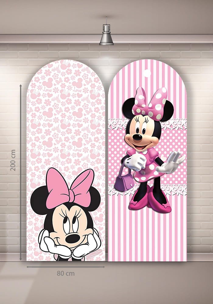Minnie Mouse 2li Kumaş Giydirme