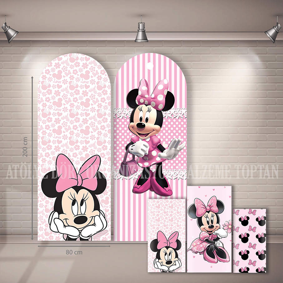 Minnie Mouse Doğum Günü Tam Set
