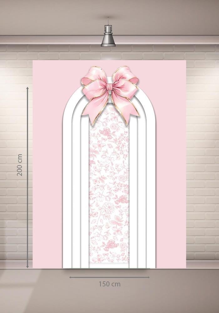 Pembe Renk Kale Kumaş Modeli