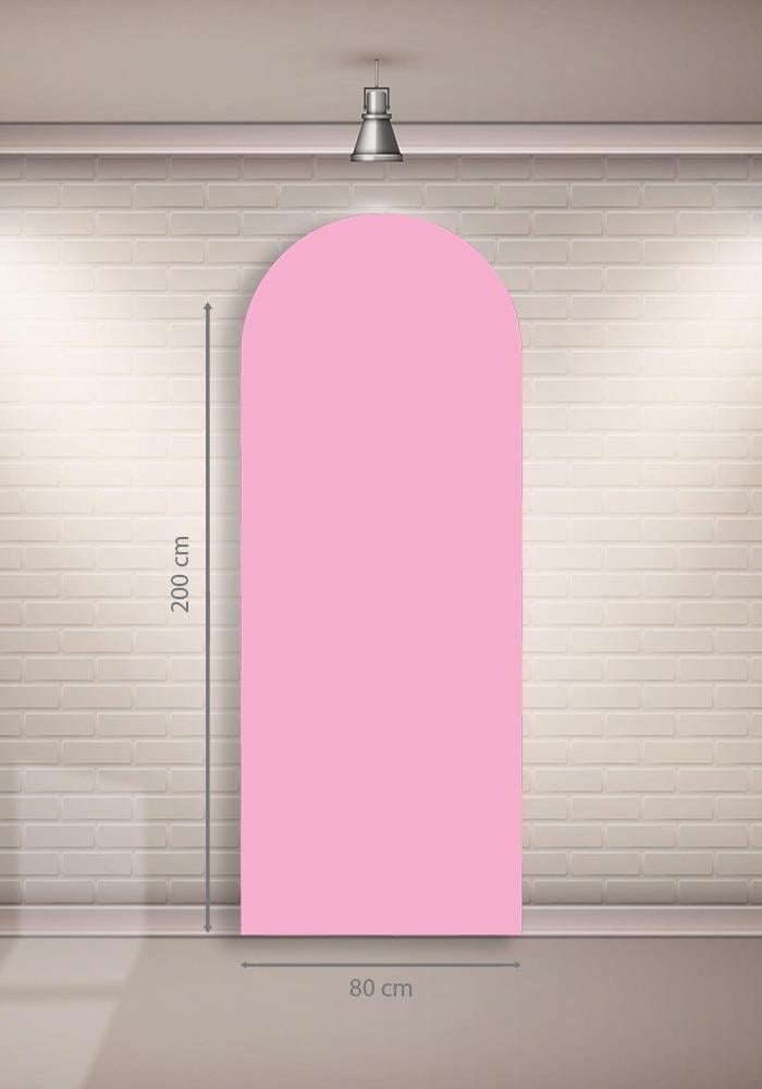 Pembe Renk Kumaş Giydirme