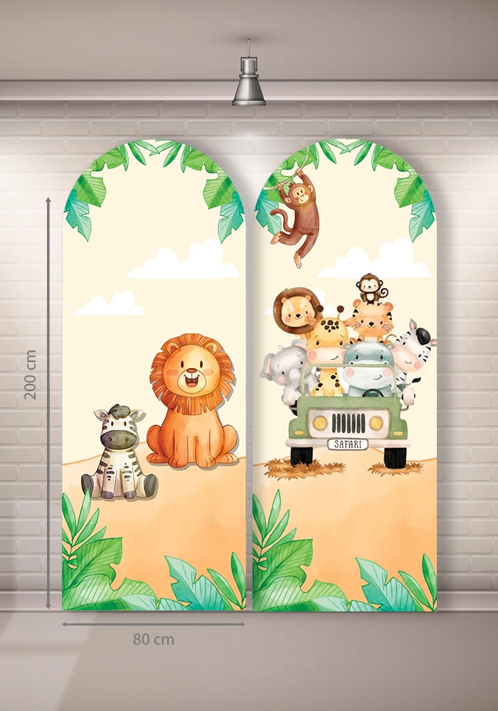 Safari 2li Kumaş Giydirme