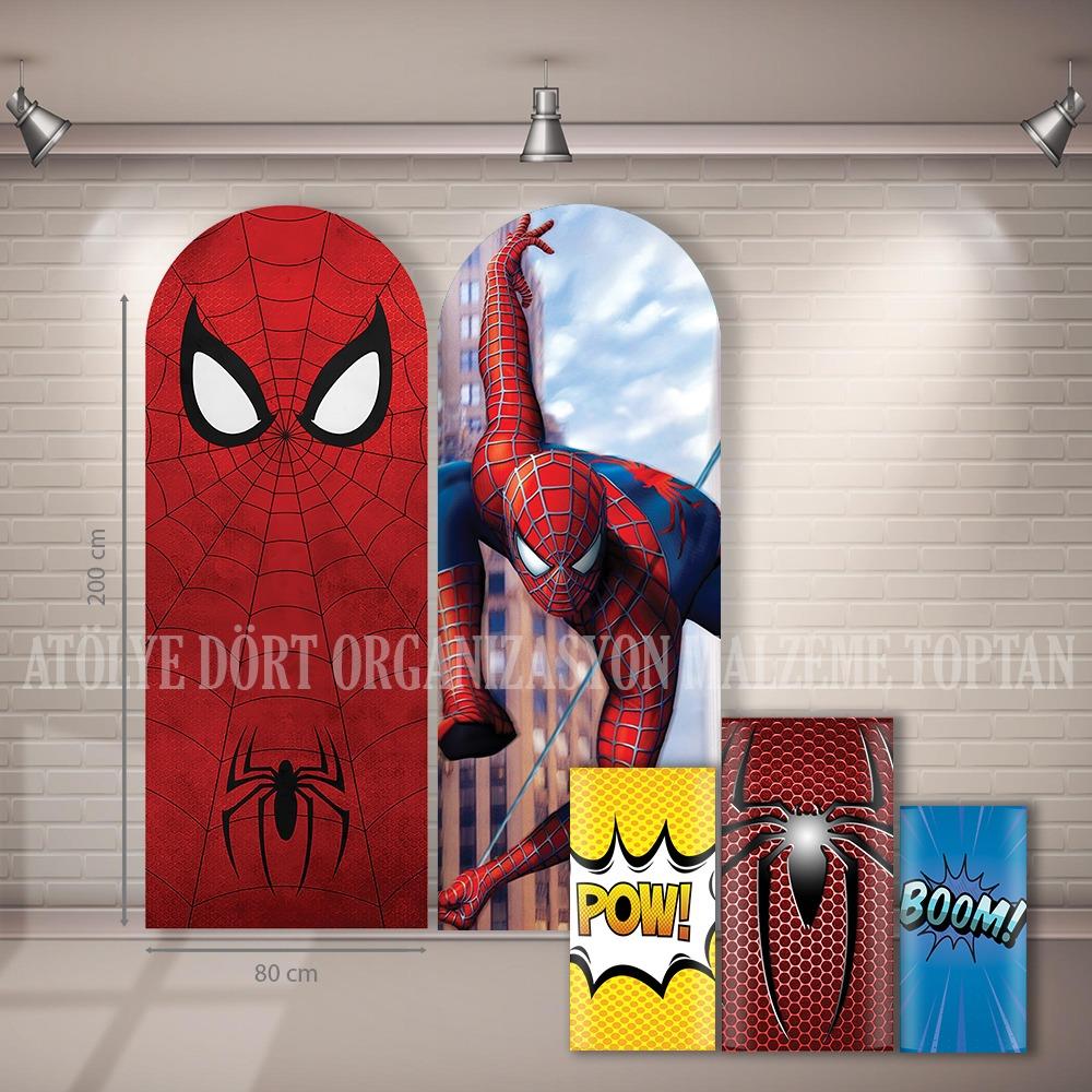 Spiderman Doğum Günü Tam Set
