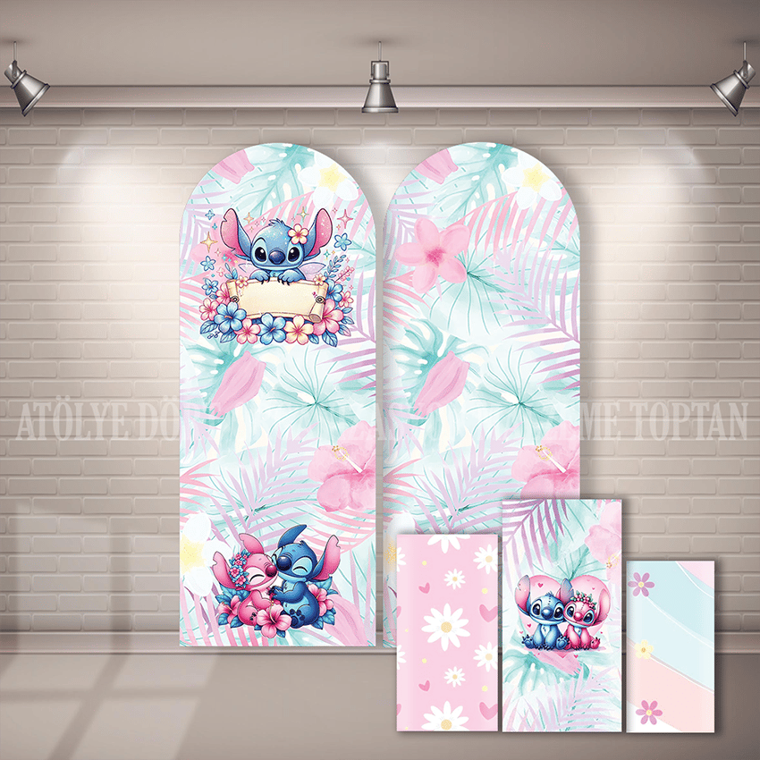 Stitch Doğum Günü Tam Set