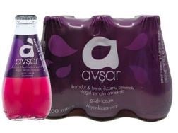 Avşar Karadut & Frenk Üzümü Aromalı Maden Suyu 6x200ml