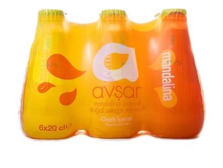 Avşar Mandalina Aromalı Maden Suyu 6x200ml