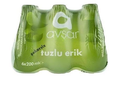 Avşar Tuzlu Erik Aromalı Maden Suyu 6x200ml
