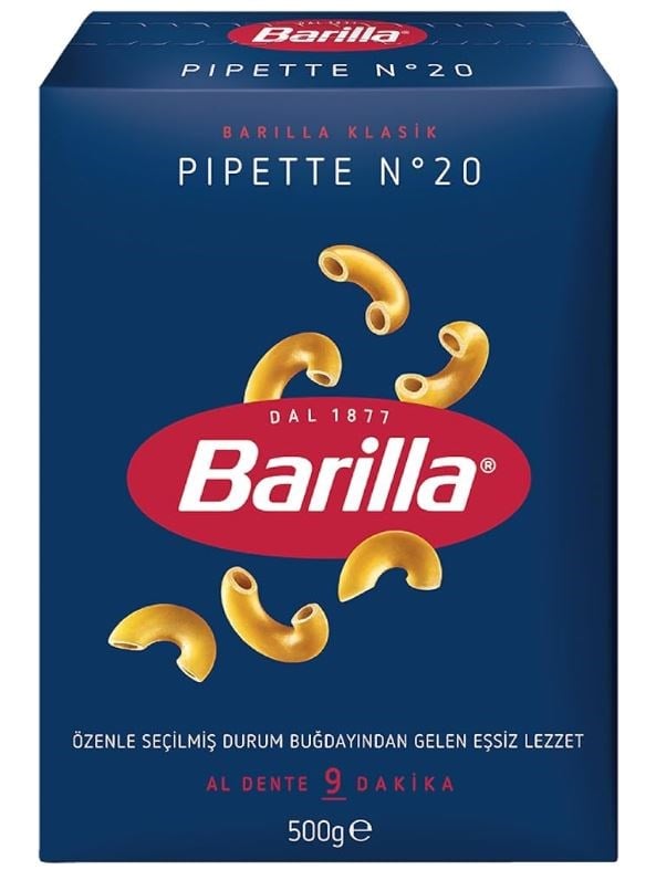 Barilla Bukle (Pipette) Makarna 500gr