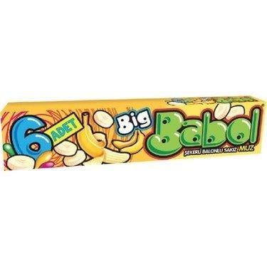 Big Babol Muz Aromalı 25gr 6lı