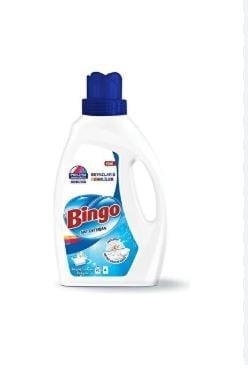 Bingo Renkli Beyaz Sıvı Çamaşır Deterjanı Beyaz Sabunlu 2600ml