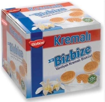 Bizbize Bisküvi Kremalı 1020gr