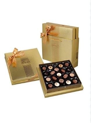 Bolçi Diamond Altın Hediye Çikolata Kutu 215g