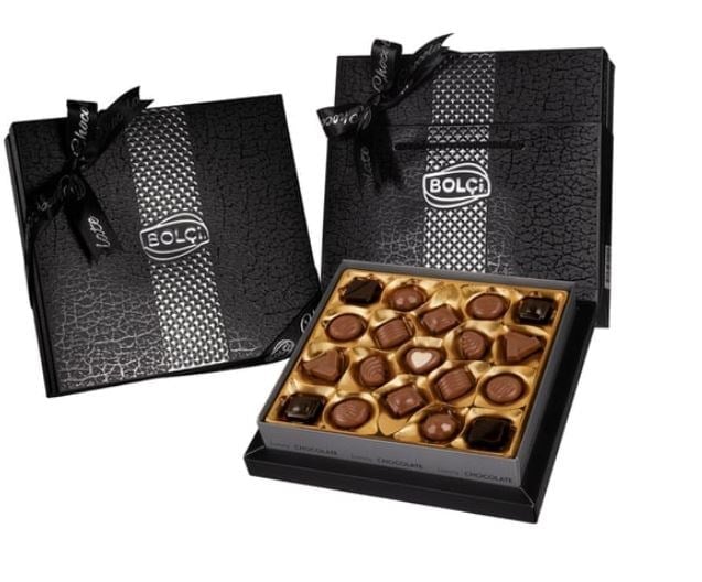 Bolçi Diamond Siyah Hediye Çikolata 250gr