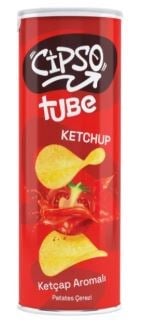 Cipso Tube Ketçap Aromalı Patates Cipsi 160gr