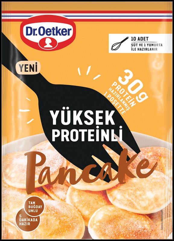 Dr. Oetker Yüksek Proteinli Pancake 129gr