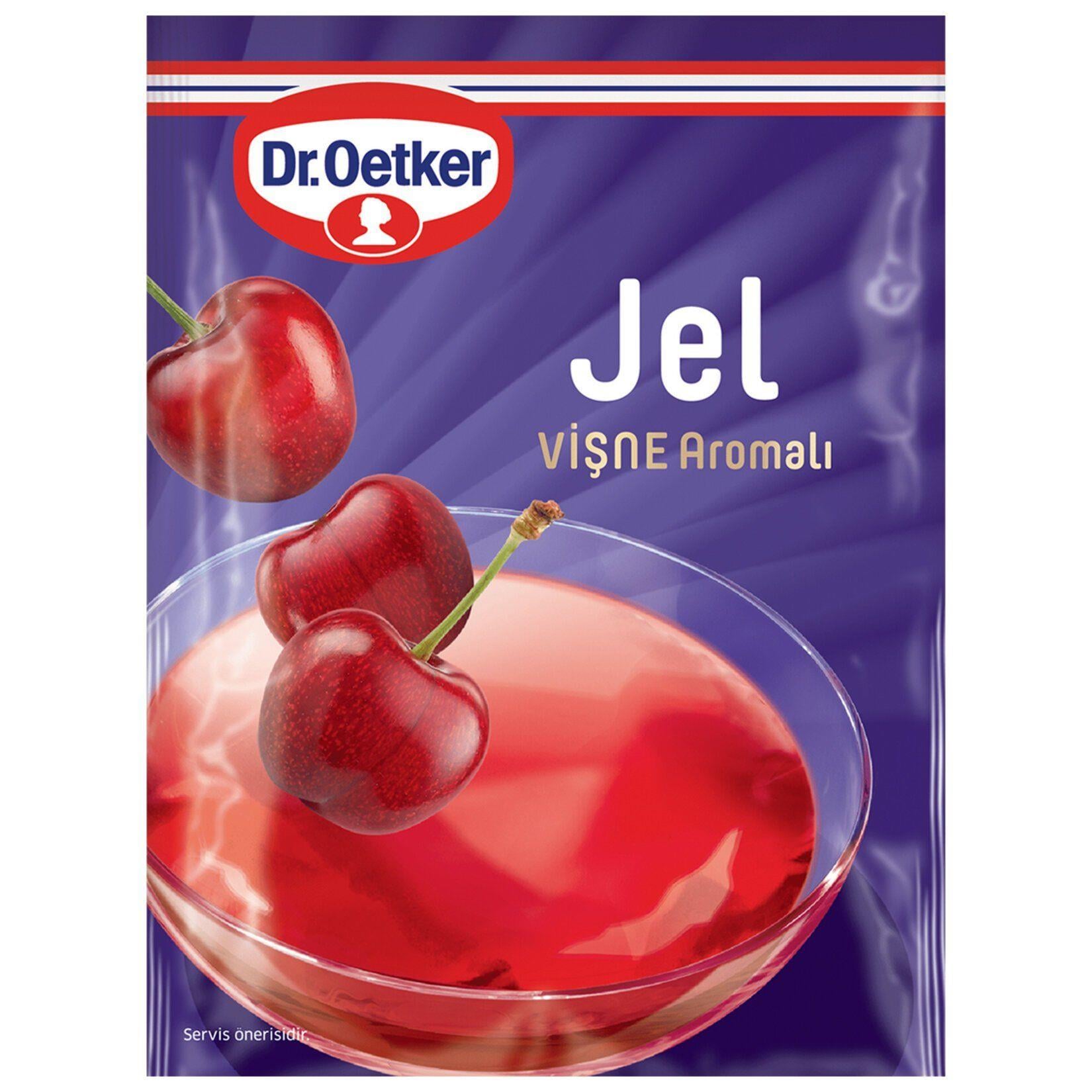 Dr. Oetker Bitkisel Jel Vişne Aromalı 100gr