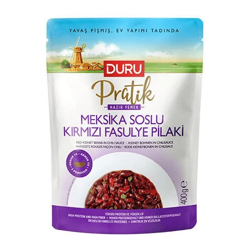 Duru Pratik Meksika Soslu Kırmızı Fasulye Pilaki 400gr