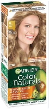 Garnier Color Naturals Krem Saç Boyası 8 Koyu Sarı