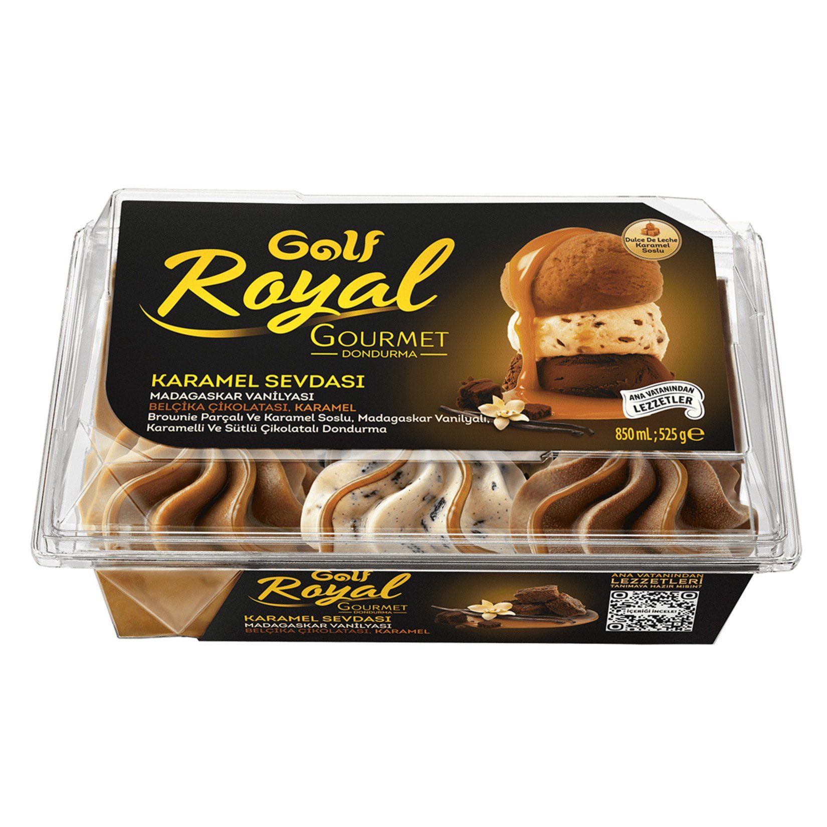 Golf Royal Gourmet Karamel Sevdası 850 ml