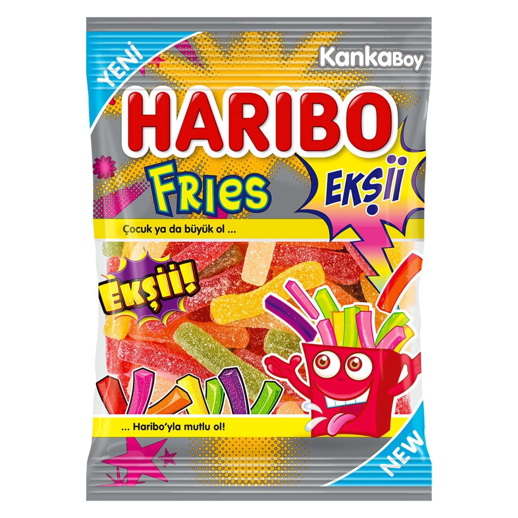 Haribo Fizz Fries 70gr