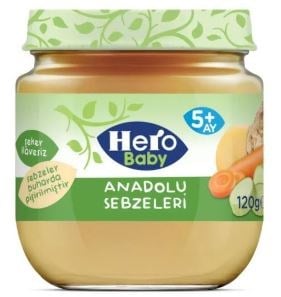 Hero Baby Kavanoz Mama Anadolu Sebzeleri 120gr