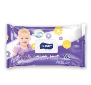 Hobby Islak Havlu Lavanta 90'lı