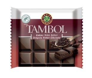 Kahve Dünyası Tambol Kakao Nibli Bitter Çikolata 100gr